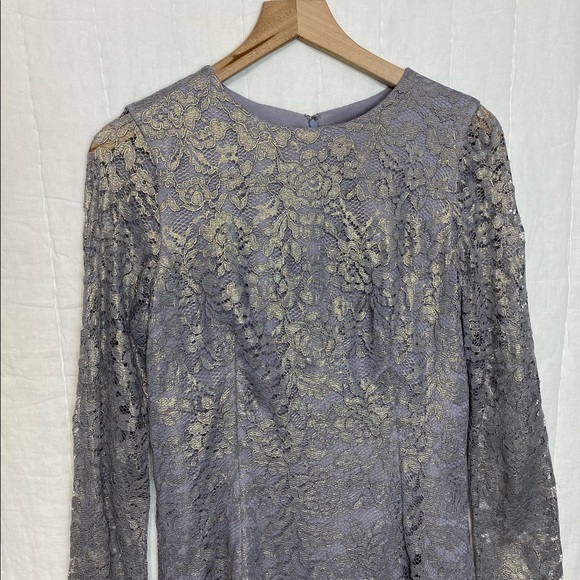 Dress The Population Ash Lace Long Sleeve Mini Dress - Picture 5 of 10